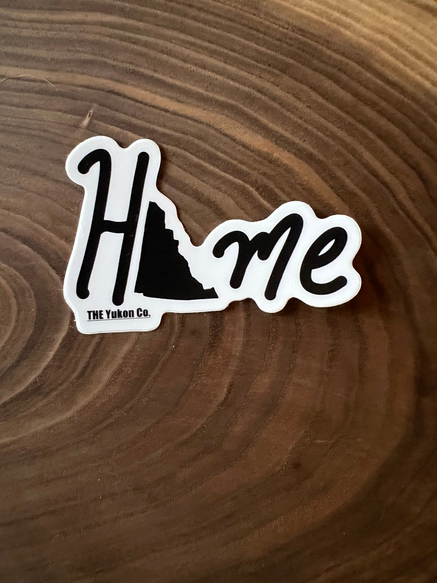 HOME sticker | Vinyl sticker | sticker | The Yukon Co sticker