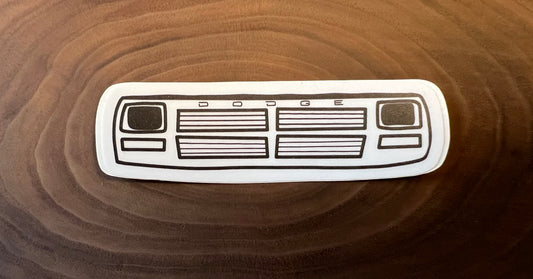 Dodge First Gen  | Vinyl sticker  | The Yukon Co sticker | Dodge