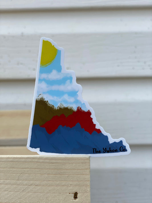 Fall Mountains | THE Yukon Sticker