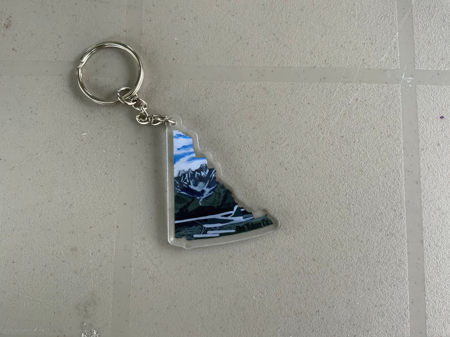 The Yukon Co Float plane keychain | The Yukon Co. | Airplane | Mountains