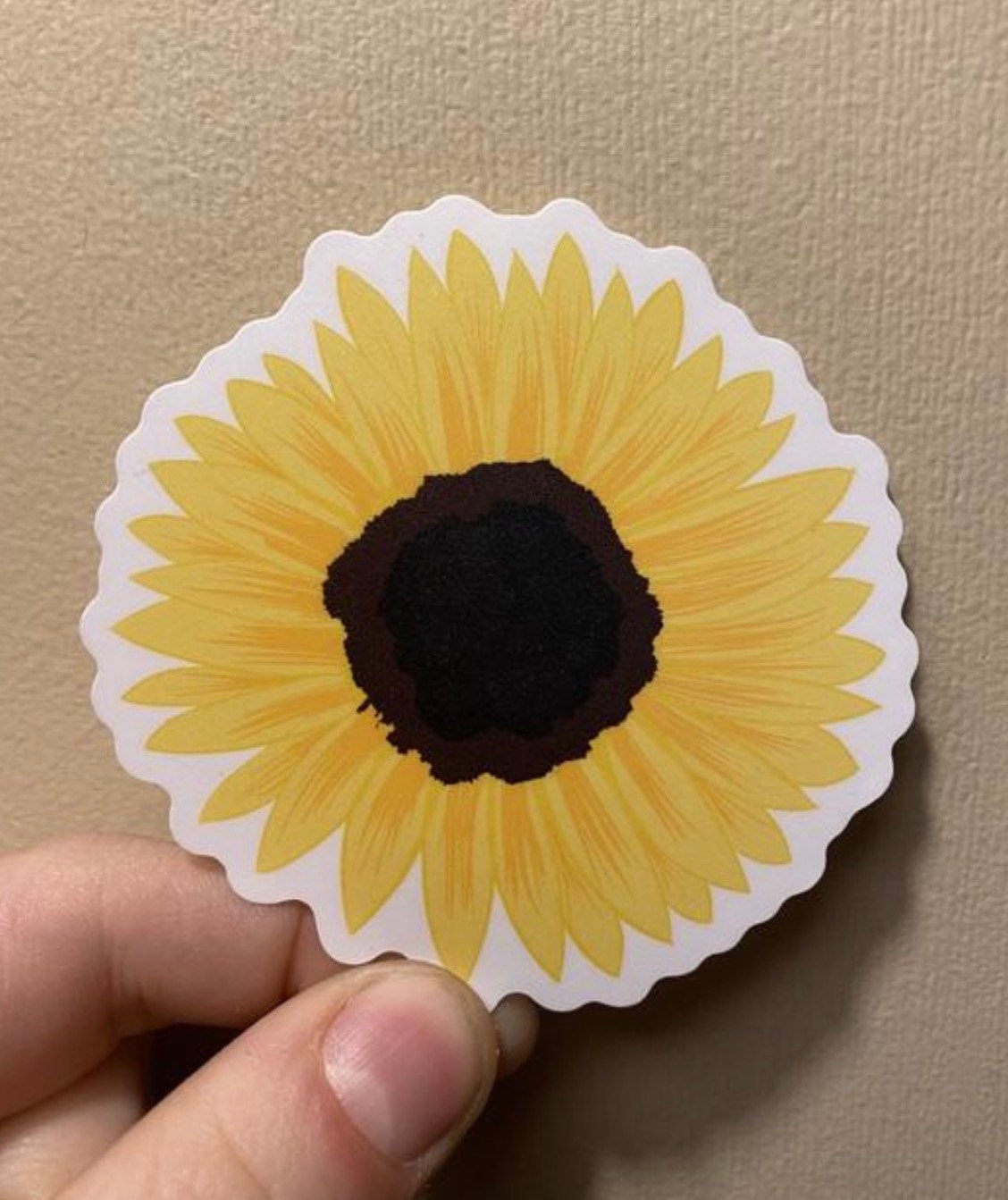 Sunflower Sticker | flower sticker | Vinyl sticker | The Yukon Co sticker