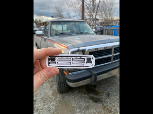 Dodge First Gen  | Vinyl sticker  | The Yukon Co sticker | Dodge